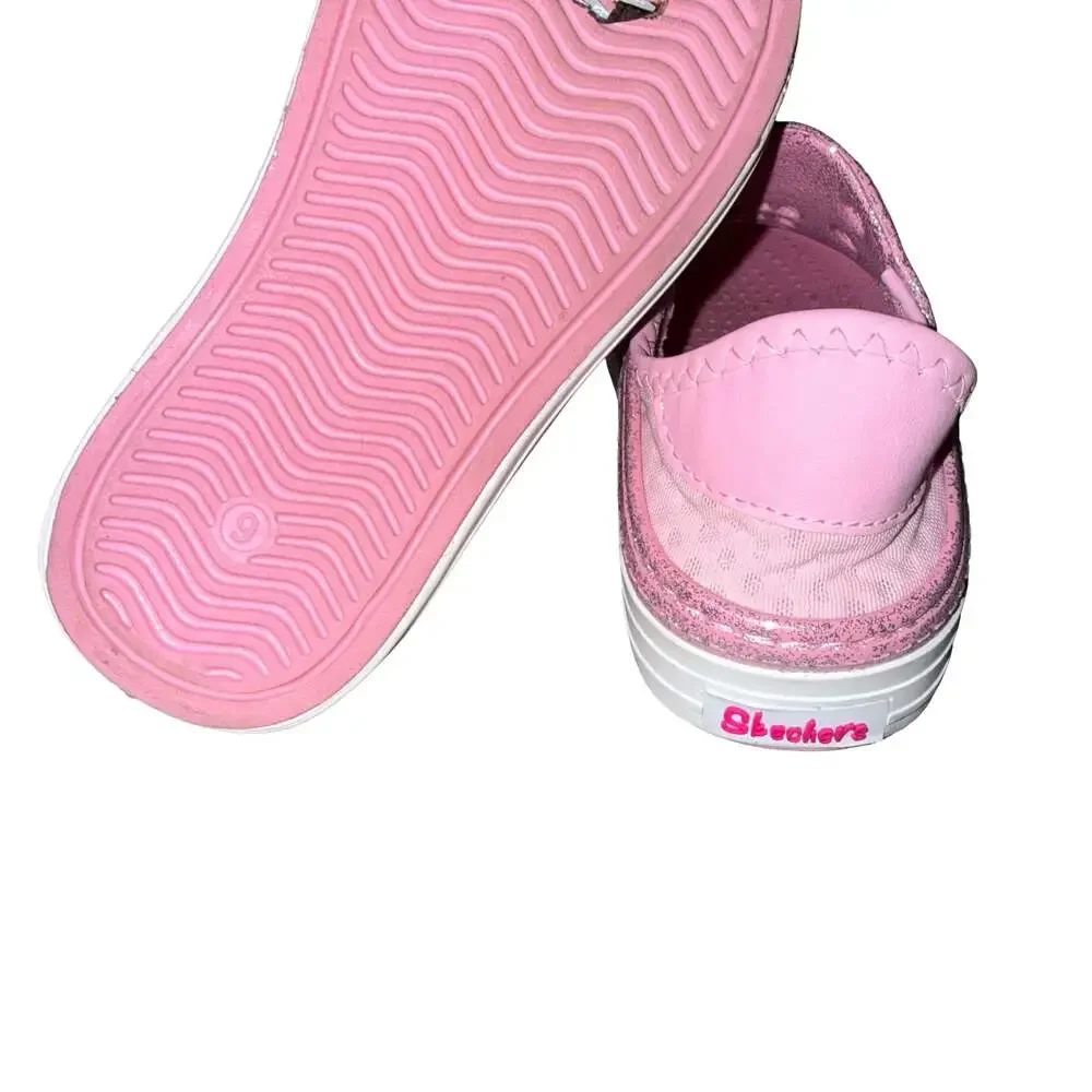 Skechers Girls Pink Glitter Water Shoes Size 9